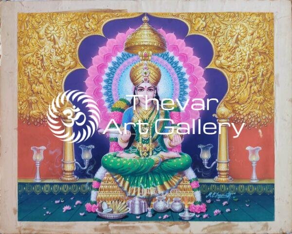 M.C.Jegannath vintage paintings - Thevar Art Gallery