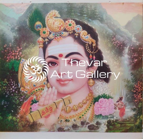 Artist M.c.Jegannath - Thevar Art Gallery