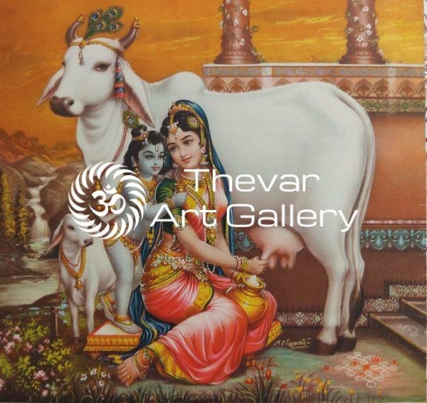 Artist M.C.Jegannath - Thevar Art Gallery