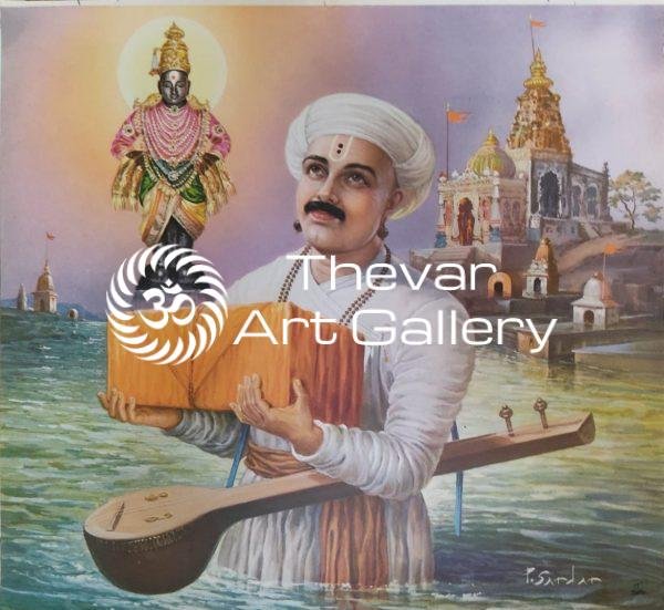 artist P.Sardar - Thevar Art Gallery