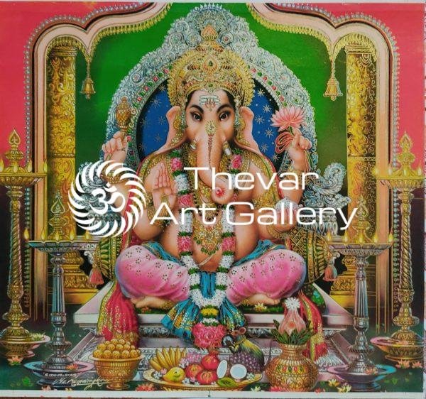 Artist Mu.Ramalingam - Thevar Art Gallery