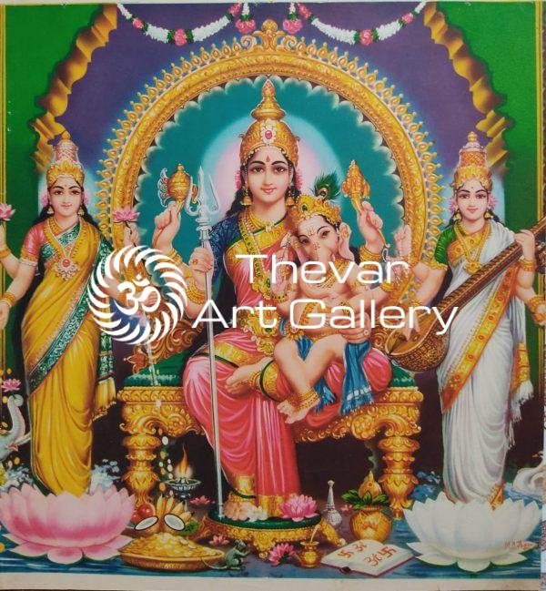 Artist M.C.Jegannath - Thevar Art Gallery