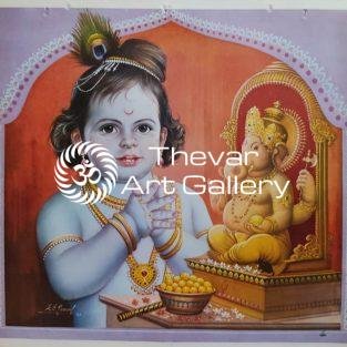 Artist M.D.Rawool - Thevar Art Gallery