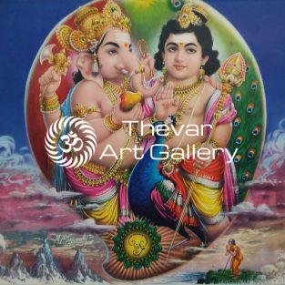 Artist M.C.Jegannath - Thevar art Gallery