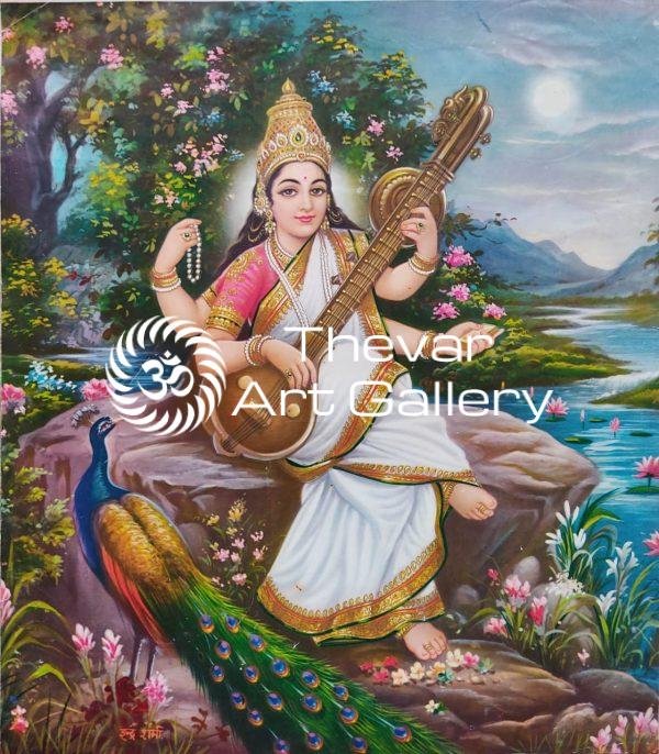 Artist Indra Sharma- Thevar art Gallery