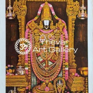 Venkateswara Vintage print - Thevar art gallery