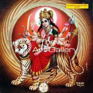 Durga devi - Thevar Art Gallery