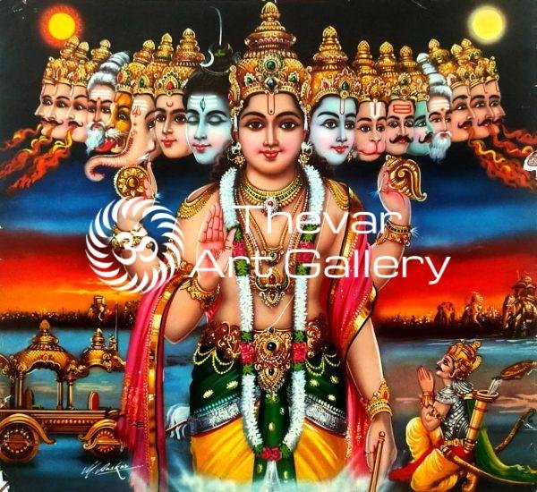 Artist Ma.Baskar - Thevar Art Gallery