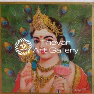 Artist M.C.Jegannath - Thevar Art Gallery