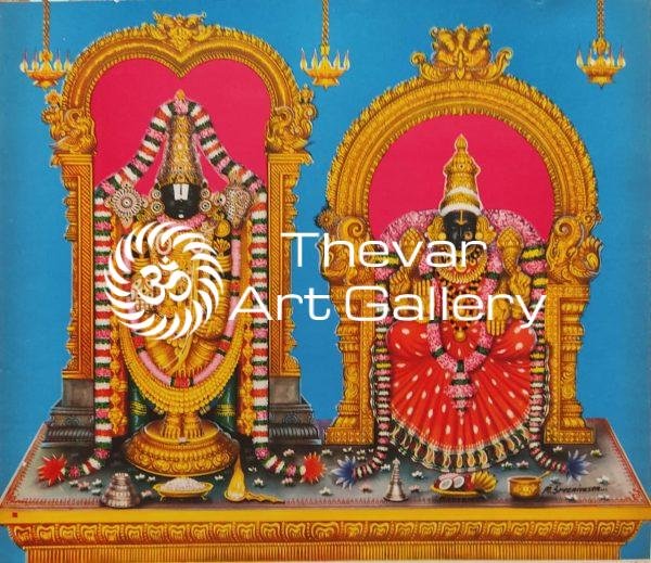 Venkateswara – Padmavtahi - Thevar Art Gallery Venkateswara – Padmavtahi - Thevar Art Gallery
