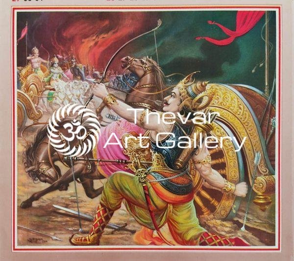 Artist Sapar Bros - Thevar Art Gallery