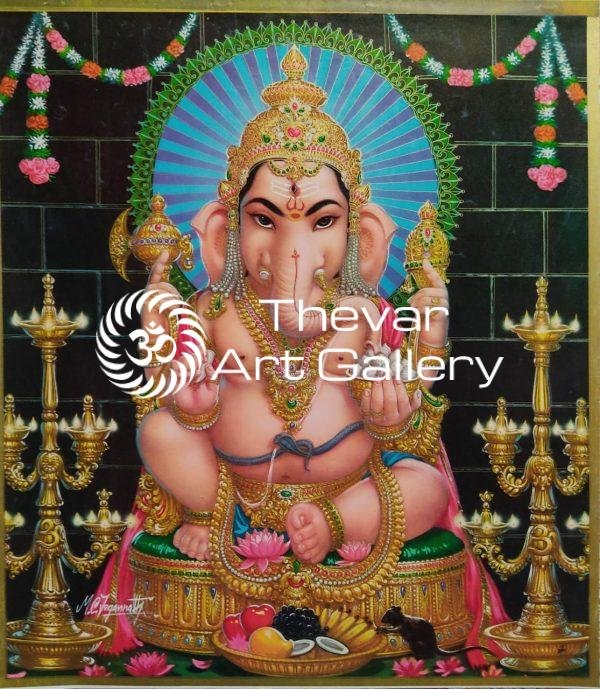Artist M.C.Jegannath - Thevar Art GAllery