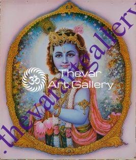 Artist Indra sharma - Thevar Art gallery