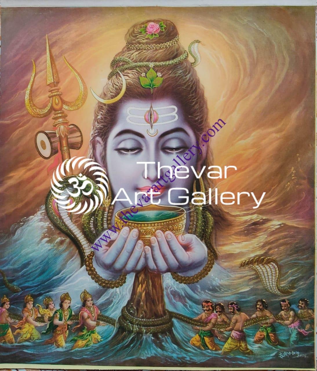 Alahala Moorthy | Lord Shiva | Neelakandan - Thevar Art Gallery