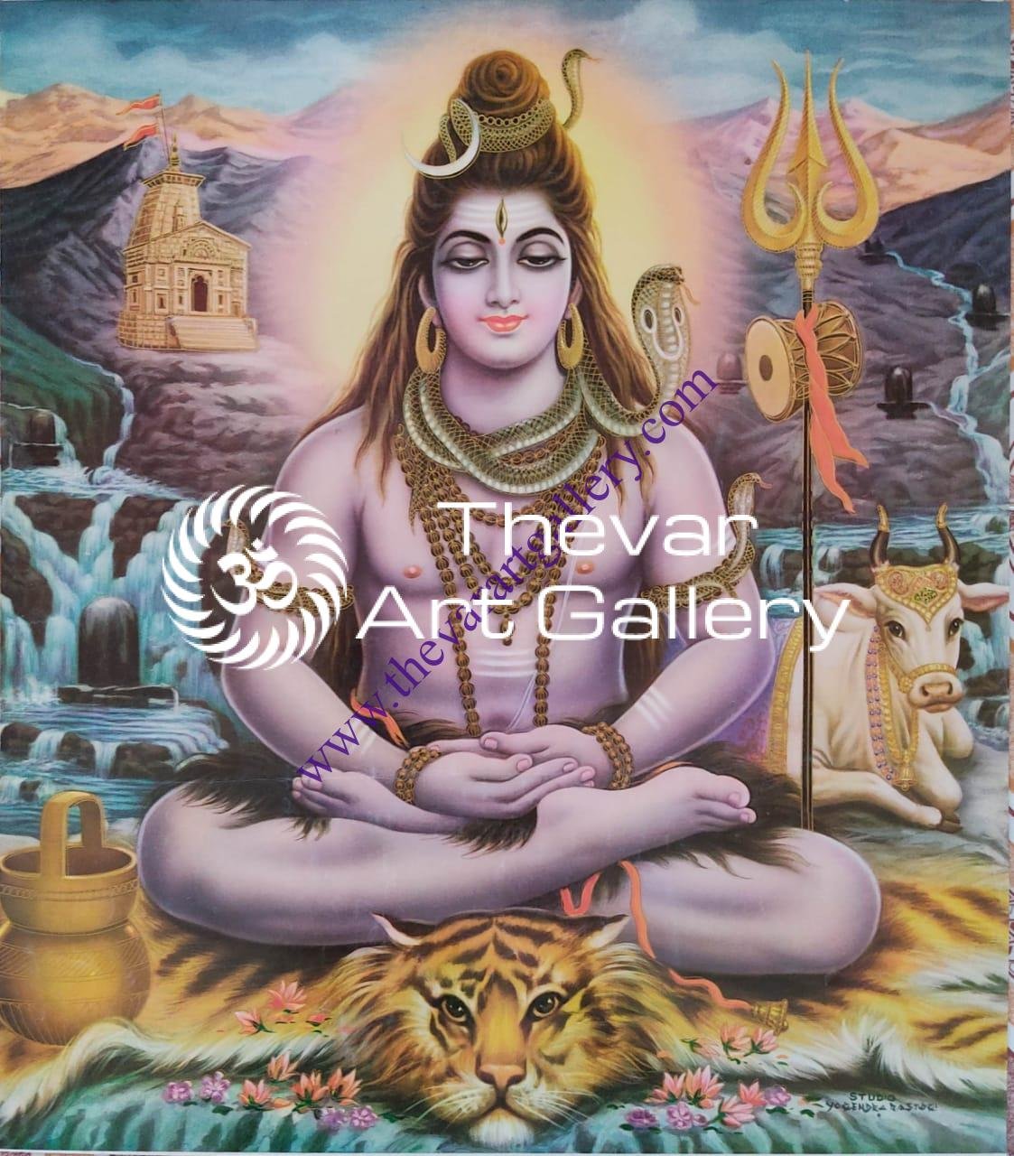 Lord Shiva - Thevar Art Gallery