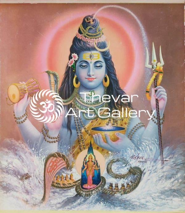 Artist Vishnu Pawan - Thevar Art Gallery