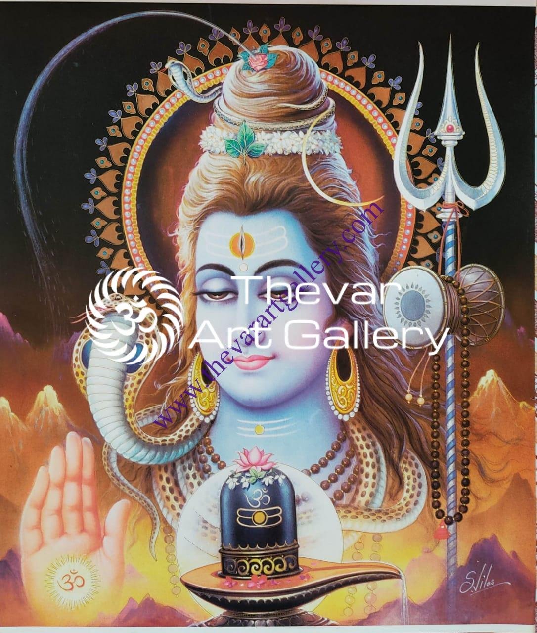 Lord Shiva - Thevar Art Gallery