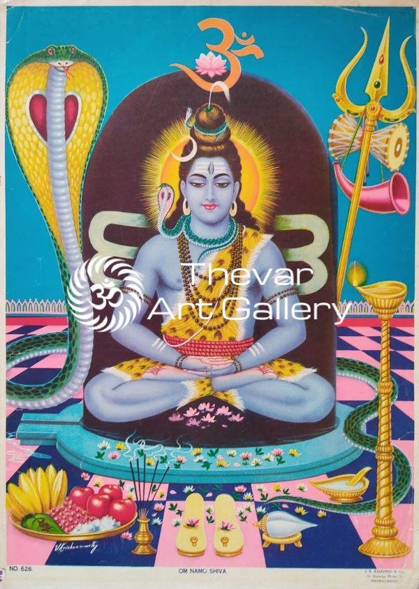 Artist V.Krishnamoorthy - Thevar art gallery