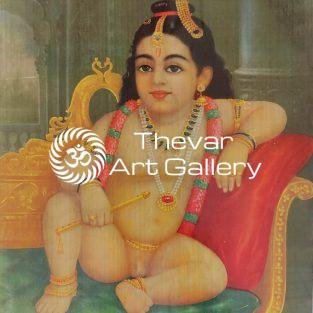 Baby Krishna - Thevar Art Gallery