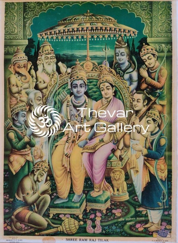 Artist Laxi lal Nandhalal Nadthwara - Thevar Art Gallery
