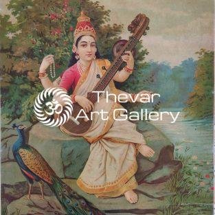 Saraswati - Thevar Art Gallery