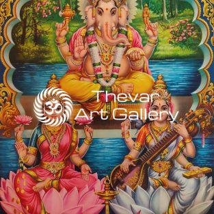 Diwali Puja - Thevar Art Gallery
