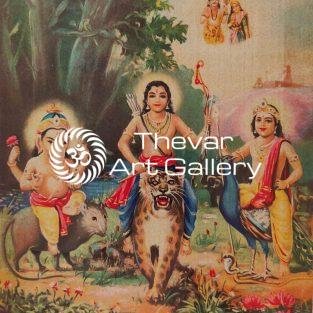 Artist S.Krishnan - Thevar Art Gallery