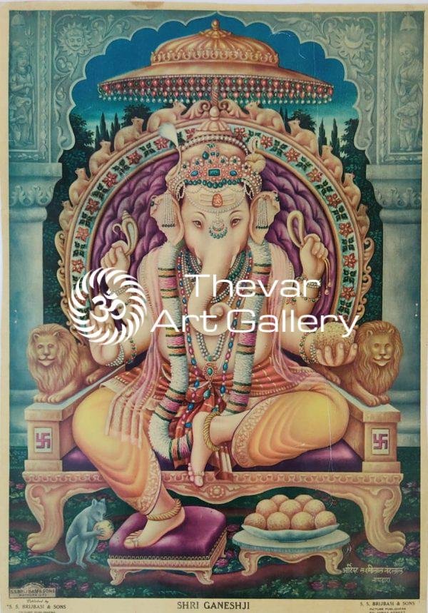Artist Laxmilal Nandhalal Nadthwara - Thevar art gallery