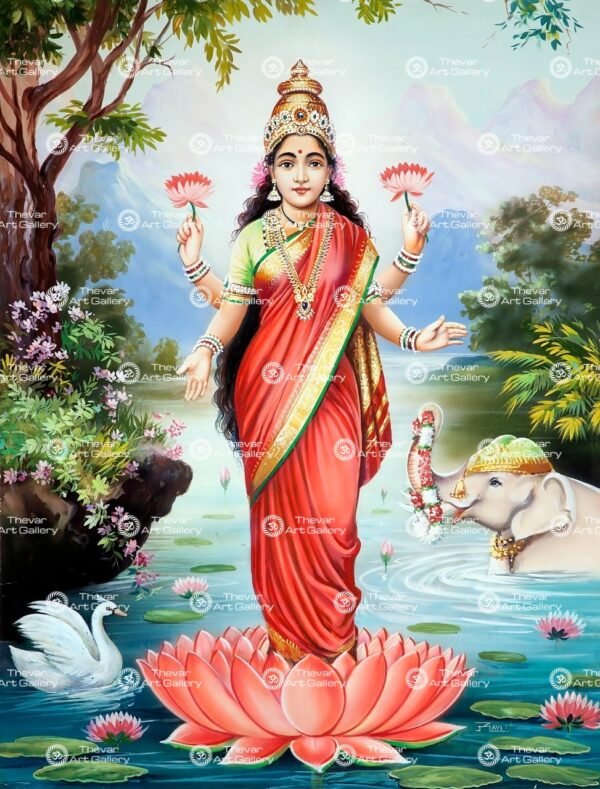 Artist Ravi antique vintage paintings - Thevar art gallery