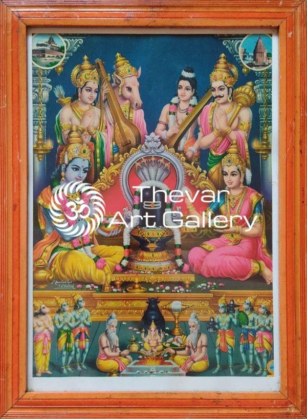 Artist C.kondiah raju - Thevar art gallery