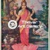 Lakshmi devi vintage print - Thevar art gallery