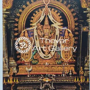 Artist Silpi vintage print - Thevar art gallery