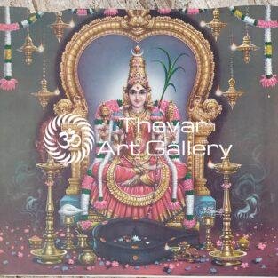 Kamakshi amman vintage print - Thevar art gallery