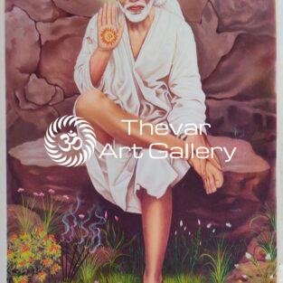 Artist V.Krishnamoorthy - Thevar art gallery