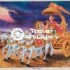 Geetha Upadesh vintage print - Thevar art gallery