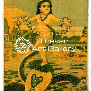 Kalinga Narthanam vintage print - Thevar art gallery