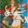 Saraswati devi antique vintage prints - Thevar art gallery