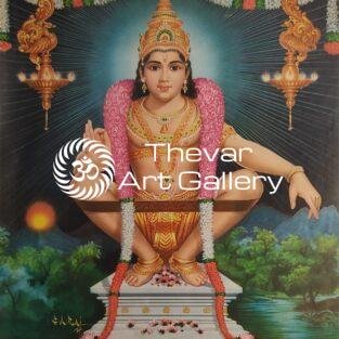 Sastha antique Vintage print - Thevar art gallery