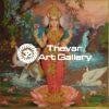 Lakshmi devi antique Vintage print - Thevar art gallery