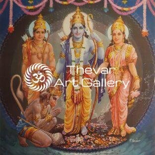 Ram Darbar antique Vintage print - Thevar art gallery