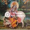 Gopala Krishna antique Vintage print - Thevar art gallery