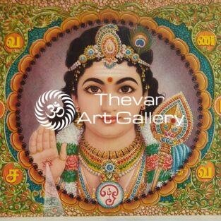 Murugan antique Vintage print - Thevar art gallery