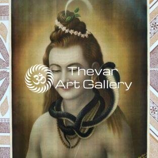Artist Laxmilal Nandhalal Nadthwara antique Vintage print - Thevar art gallery