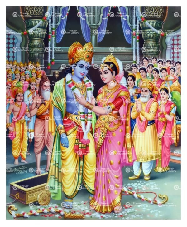 Artist C.Kondiah raju antique vintage paintings - Thevar art gallery