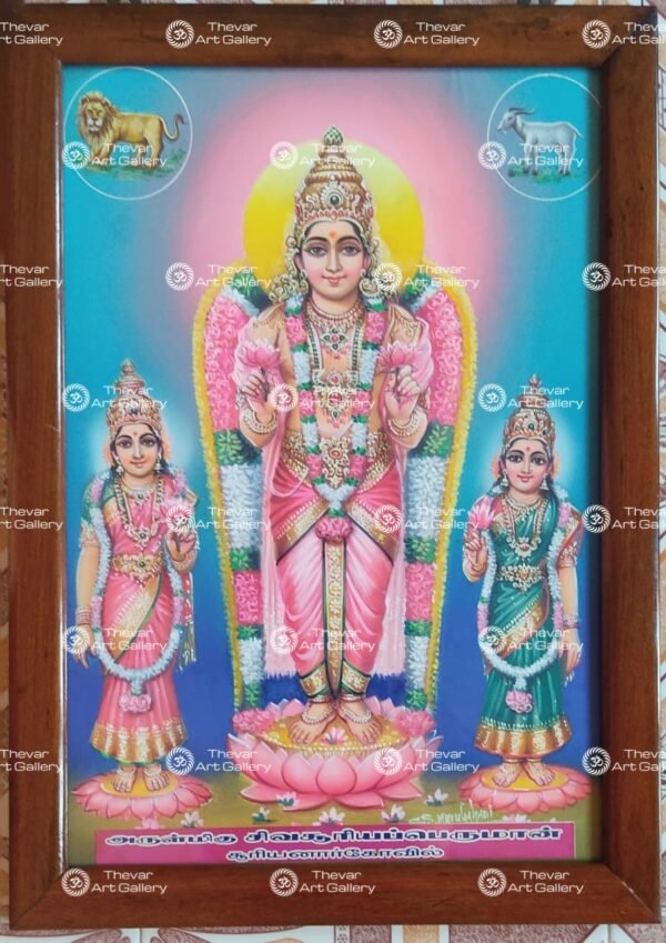 Artist S.Murugakani antique vintage paintings - Thevar art gallery