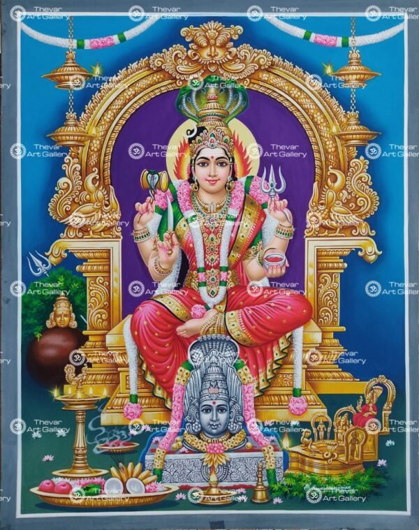 Artist Sivasubramanian antique vintage paintings - Thevar art gallery