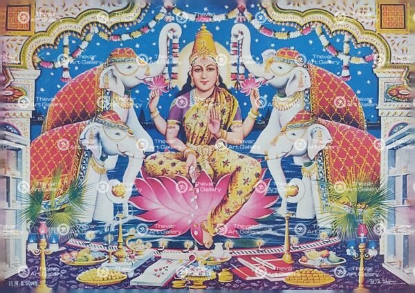 Artist B.G.Sharma antique Vintage print - Thevar art gallery