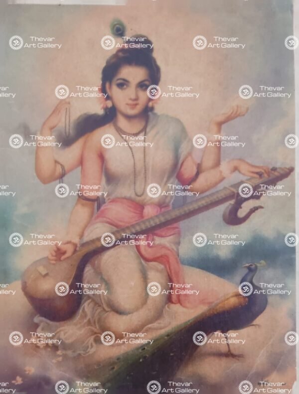Artist Mulgaonkar antique Vintage print - Thevar art gallery