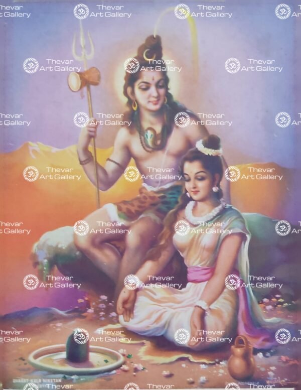 Artist Mulgaonkar antique Vintage print - Thevar art gallery