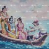 Artist V.K.Baraskar antique Vintage print - Thevar art gallery